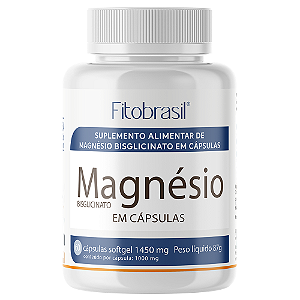 Magnésio Bisglicinato - 60 cáps