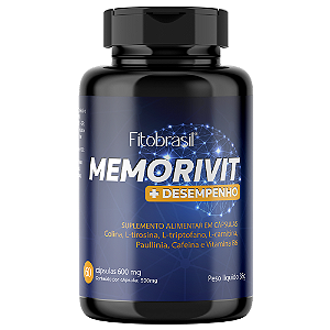 Memorivit + Desempenho - 60 cáps