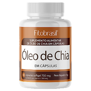 Óleo de Chia - 60 cáps