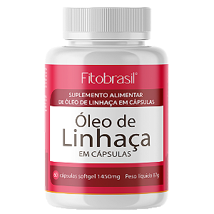 Óleo de Linhaça - 60 cáps