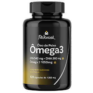 Ômega 3 - 1365 mg - Óleo de Peixe - 120 cáps
