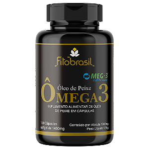 Ômega 3 MEG-3 1000 mg - Óleo de Peixe - 120 cáps