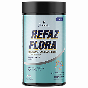 Refaz Flora - (Polidextrose, FOS, Inulina e Ágar-Ágar) 150g