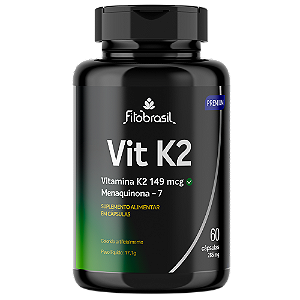 Vitamina k2 Mk-7 149 mcg - 60 cáps - 285mg
