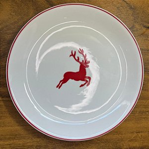 Prato Raso para Jantar de Cervo