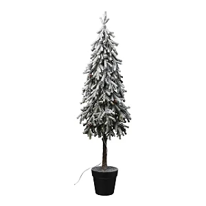 Arvore de Natal com Neve. Cordao de LED incluso