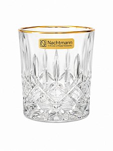 Copo de Whisky Nachtmann Noblesse Gold – Borda Dourada