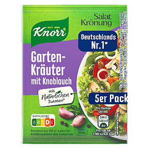 Knorr Salatkrönung Gartenkräuter Knoblauch