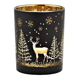 Porta velas de vidro - Importado da Alemanha