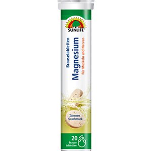 Vitamina e Suplemento de Magnésio Sunlife - Importada da Alemanha
