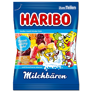 PRÉ VENDA - Haribo Milchbären 160g