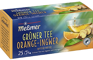 PRÉ - VENDA Chá Meßmer Grüner Tee Orange-Ingwer - Importado da Alemanha