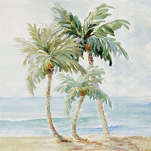 Guardanapo - PALMS IN PARADISE