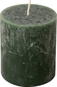 Vela Cilíndrica verde - Importado da Alemanha