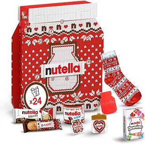 PRÉ VENDA - Calendario de Advento Nutella mix 528g