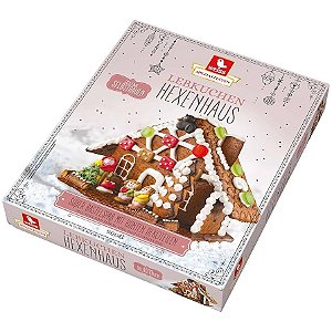 PRÉ VENDA - Casa de Biscoito de Gengibre para Montar 900g