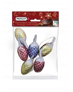 PRÉ VENDA - Riegelein Pinhas Natalinas de Chocolate ao Leite 75g
