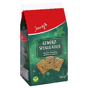 PRÉ VENDA -  Jeden Tag Gewürz-Spekulatius 600g