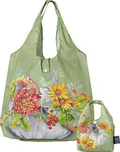Ecobag Cucurbita Green Sacola Reutilizável Charmosa - Importada da Alemanha