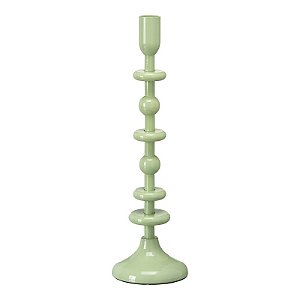 Suporte para vela de haste verde Grande - Importado da Alemanha