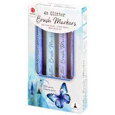 Marcadores Brilhantes – Kit com 4 Unidades - Importado da Alemanha