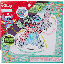 Diamond Painting que Brilha no Escuro Disney – Stitch