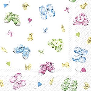 Guardanapo - BABY SHOES ALLOVER