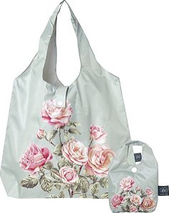 Ecobag LILLITH blue grey - Sacola Reutilizável Charmosa - Importada da Alemanha