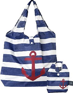 Ecobag ANCHOR - Sacola Reutilizável Charmosa - Importada da Alemanha