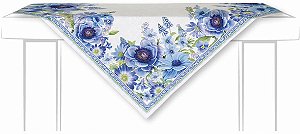 Toalha de Tecido Springtime Blues - 100x100 cm