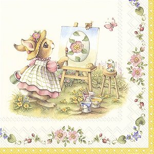 Guardanapo - SPRING EASTER TIME (V&B)