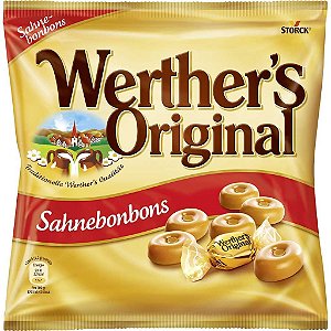 PRÉ VENDA - Balas de Caramelo - Werther’s Original Sahnebonbons 245g