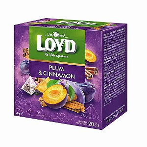 PRÉ VENDA - Chá LOYD Pflaume & Zimt Pyramiden