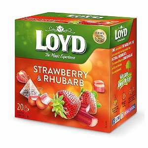 PRÉ VENDA - Chá Loyd de Morango e Ruibarbo