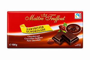 Maitre Truffout Tafelschokolade Zartbitter 100g – Chocolate Amargo
