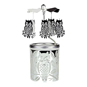 PRÉ VENDA - Porta-Velas Metálica Corações