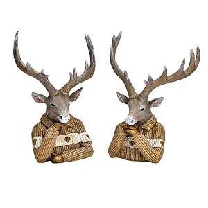 PRÉ VENDA - Cabeça de Veado Decorativa