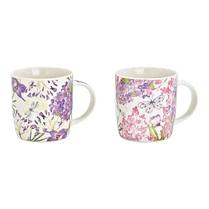 PRÉ VENDA - Caneca com Decoração Floral importada da Alemanha