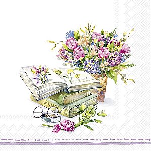 Guardanapo Unitario para Decoupage - SPRING NOVELS