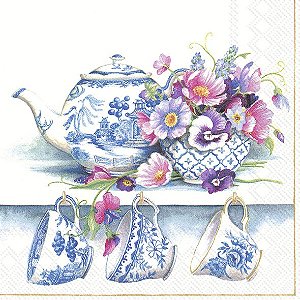 Guardanapo Unitario para Decoupage - FINE BONE CHINA