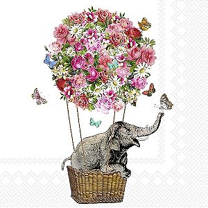Guardanapo Unitario para Decoupage - ELEFANT