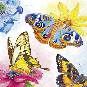 Guardanapo Unitario para Decoupage - GARDEN BEAUTIES