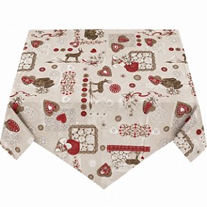 Toalha de Mesa Alpina 90x90 cm