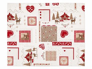 Toalha de Mesa Alpina 90x90 cm