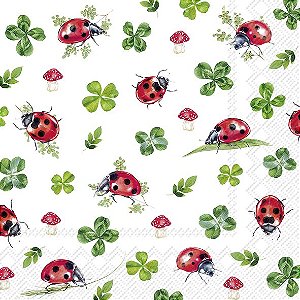 PRÉ VENDA - Guardanapo LUCKY LADYBUGS