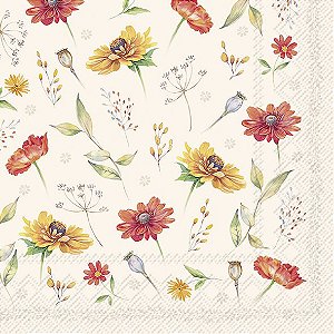 PRÉ VENDA - Guardanapo SOFT SUNSET FLOWERS