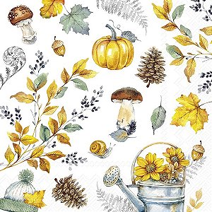 PRÉ VENDA - Guardanapo AUTUMN ELEMENTS