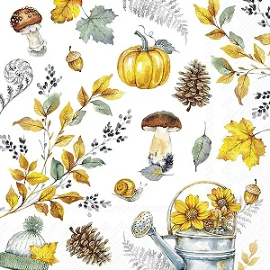 Guardanapo Unitario - AUTUMN ELEMENTS