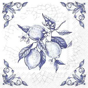 Guardanapo Unitario - LEMON ON TILE