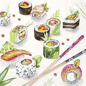 Guardanapo Unitario - SUSHI